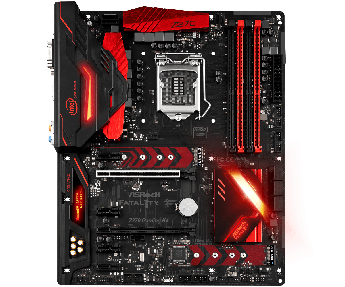 ASRock > Fatal1ty Z270 Gaming K4