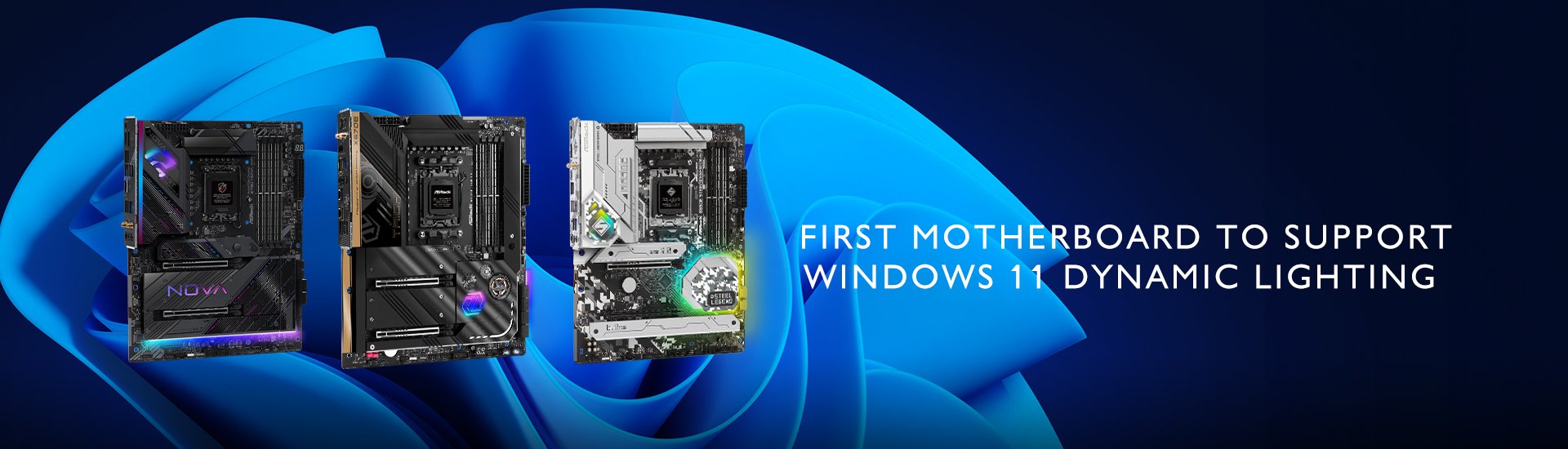 ASRock Motherboard First to Support Microsoft® Dynamic Lighting for Native Control across the Window OS and Apps