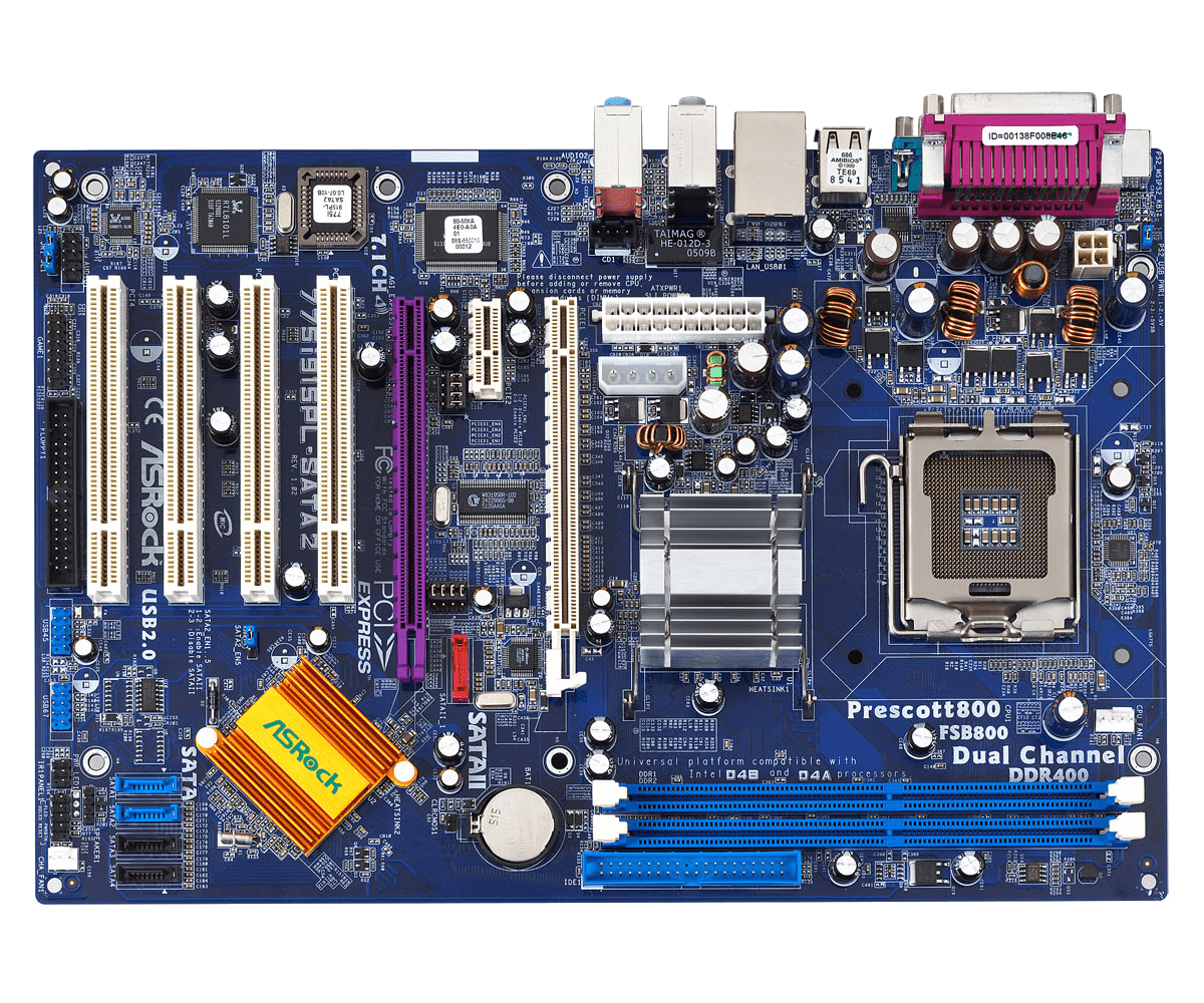 Asrock 775i915pl sata2 совместимость процессоров