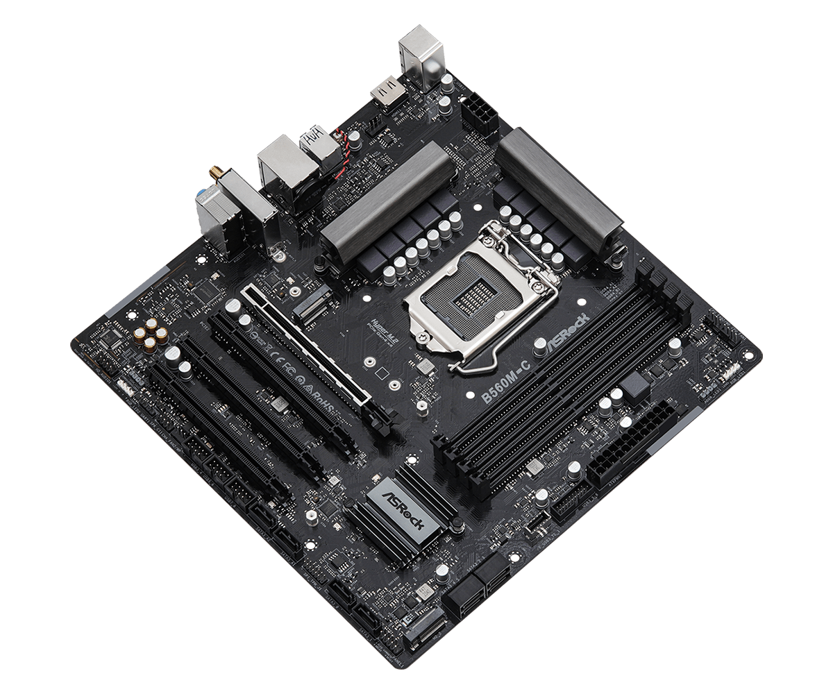 Asrock b560m hdv материнская плата не работает lan