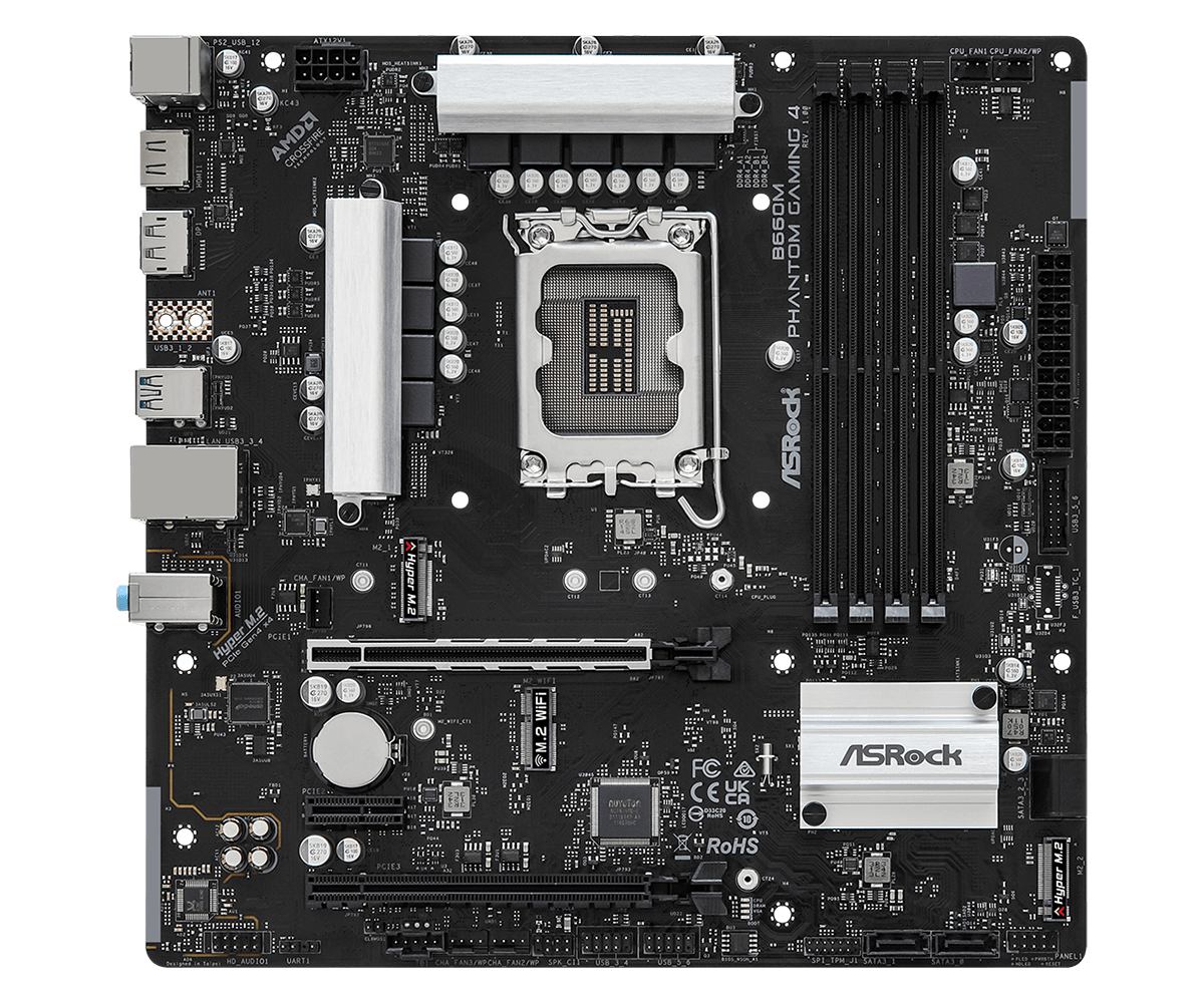 ASRock > B660M Phantom Gaming 4