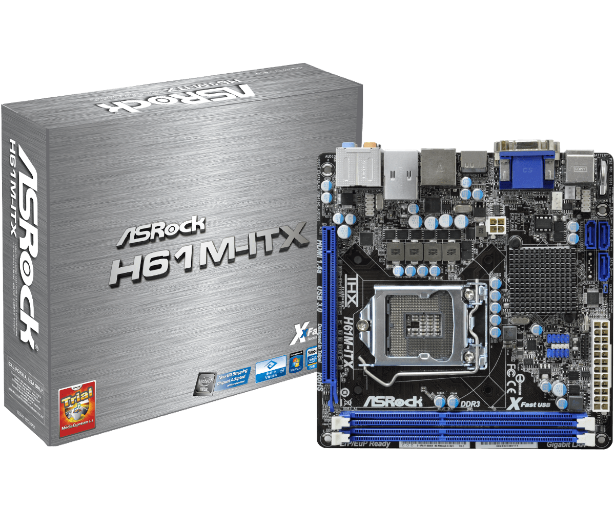 Asrock h61m совместимость процессоров