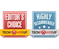TechPowerUp - Editor's Choice / Highly Recommended