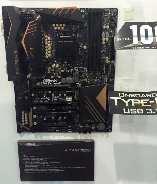 Computex 2015 - Z170 Extreme7